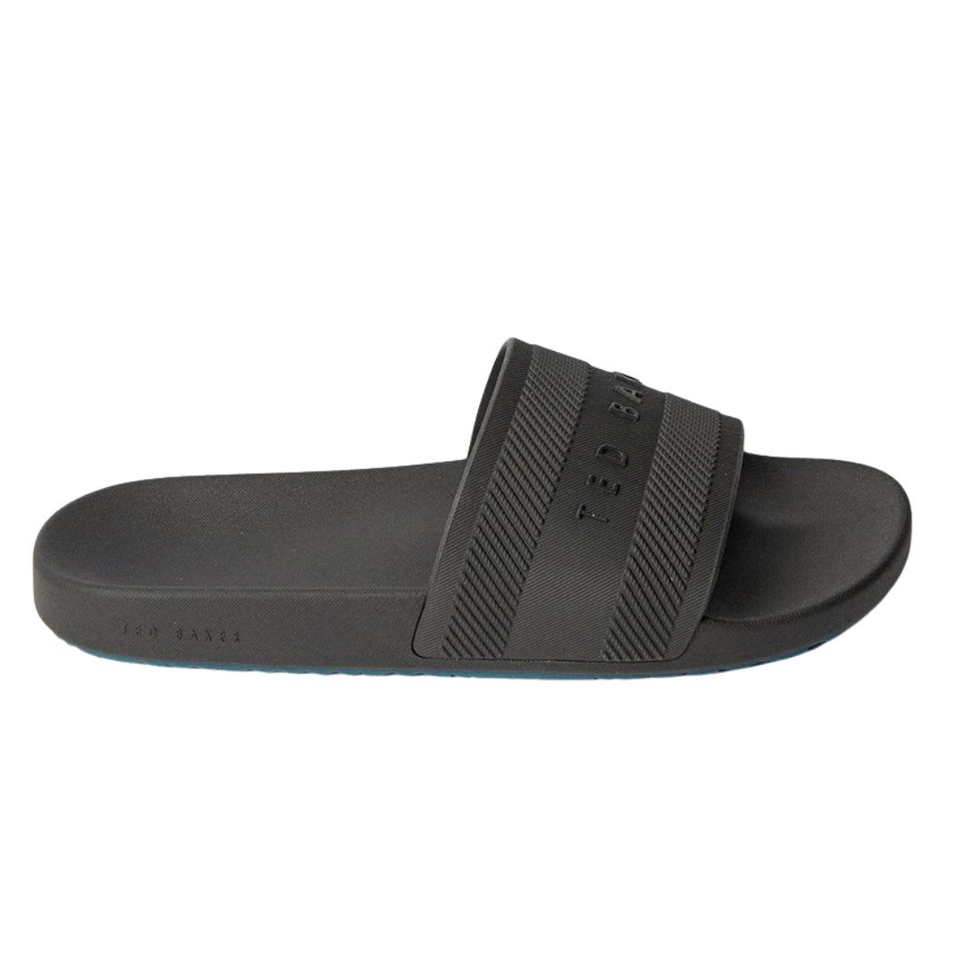 Ted Baker Seenen Rubber Pool Black Slide