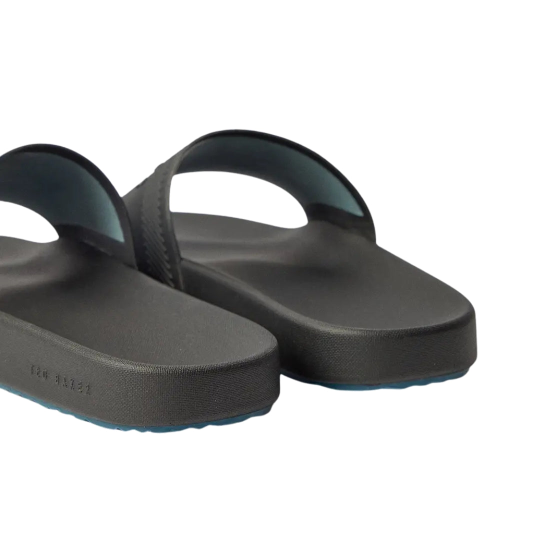 Ted Baker Seenen Rubber Pool Black Slide