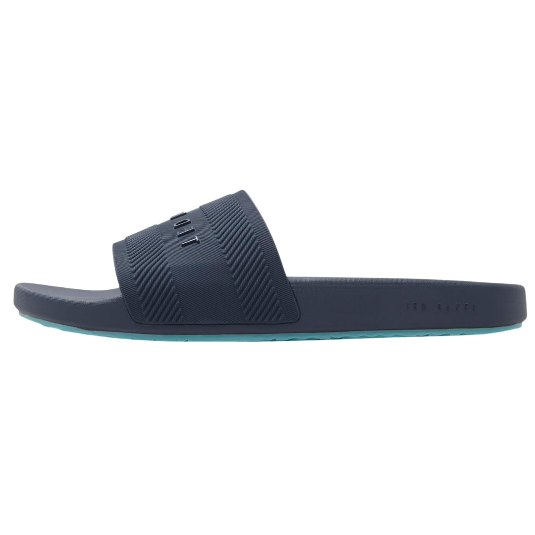 Ted Baker Seenen Rubber Pool Navy Slides