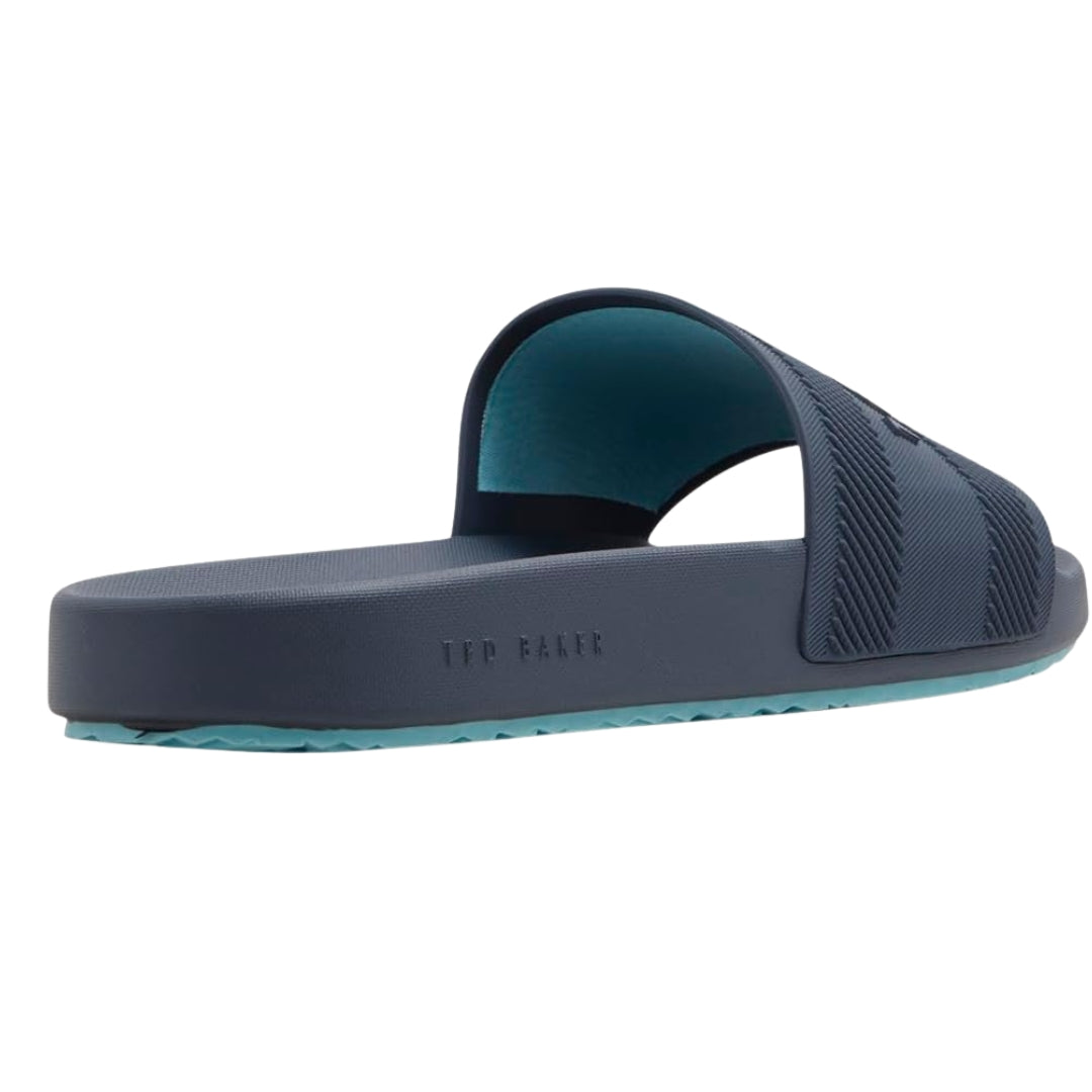 Ted Baker Seenen Rubber Pool Navy Slides
