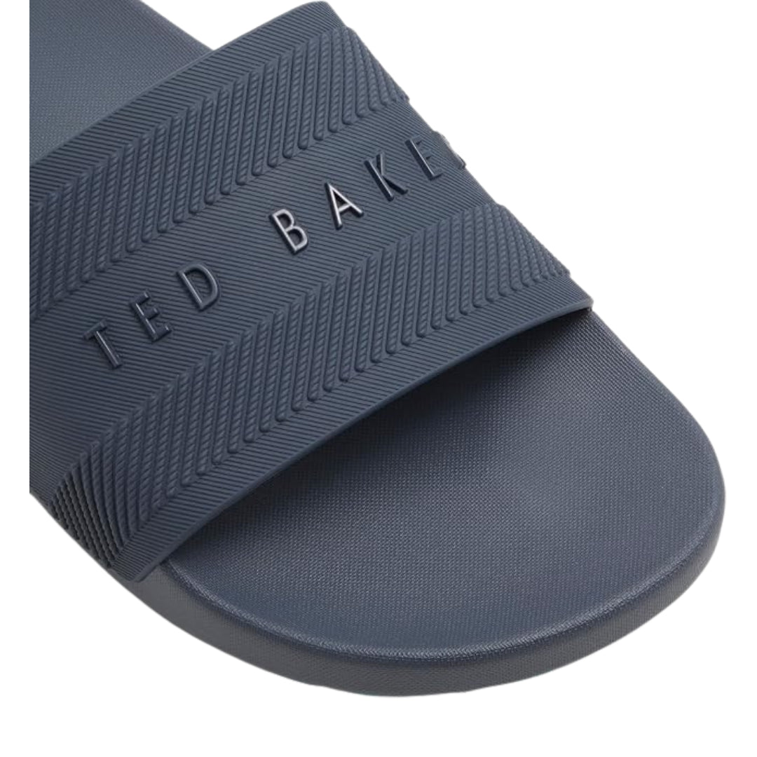 Ted Baker Seenen Rubber Pool Navy Slides