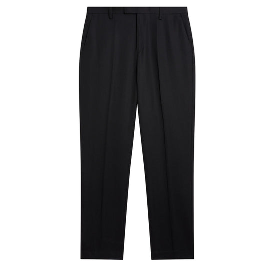 Ted Baker Selwynt Lightweight Wool Blend Black Trousers