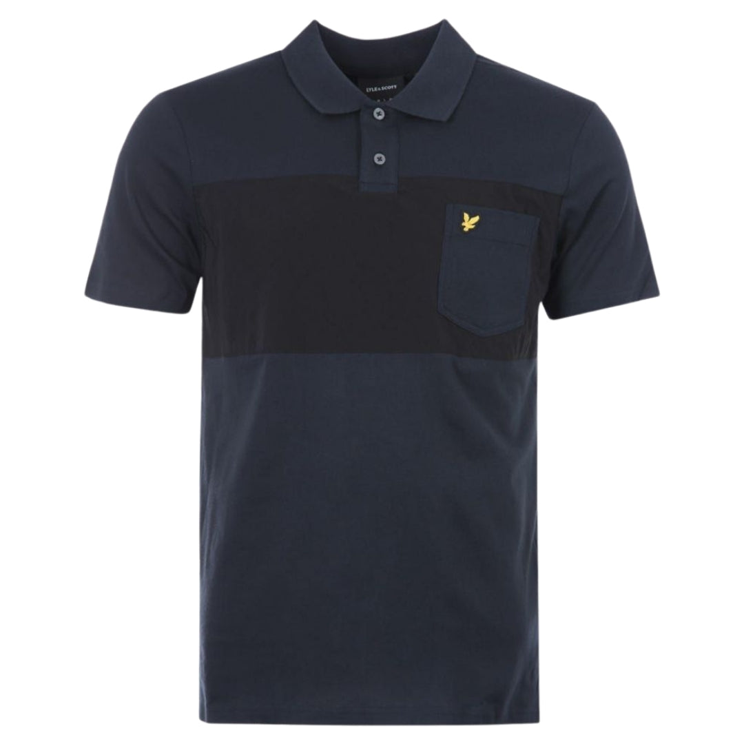 Lyle & Scott Utility Polo Shirt Burgundy XS