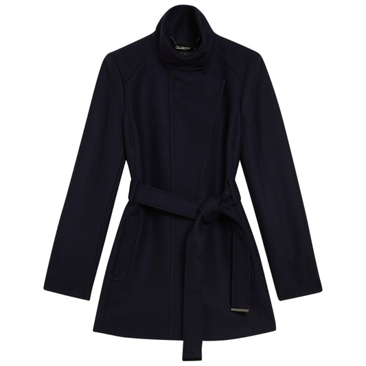 Ted Baker WMO ICOMBIS Short Funnel Neck Coat 6
