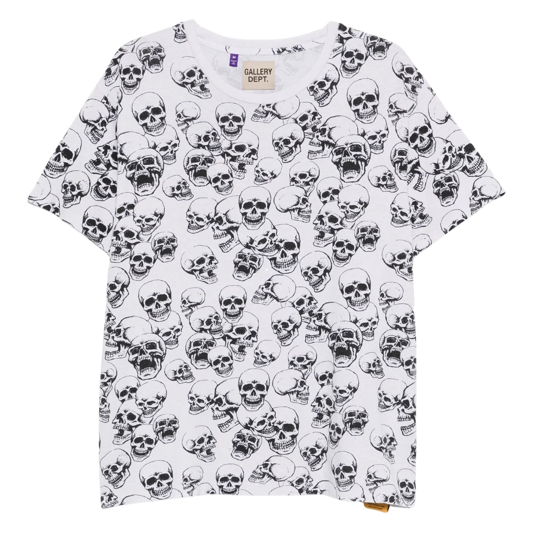 Skull Tee White L