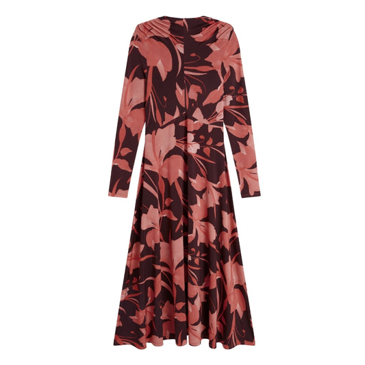 Ted Baker WMD STARLAH Slinky Jersey Printed Midi D 6