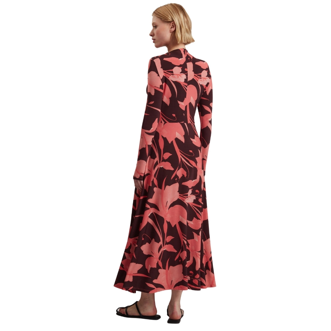 Ted Baker WMD STARLAH Slinky Jersey Printed Midi D 6
