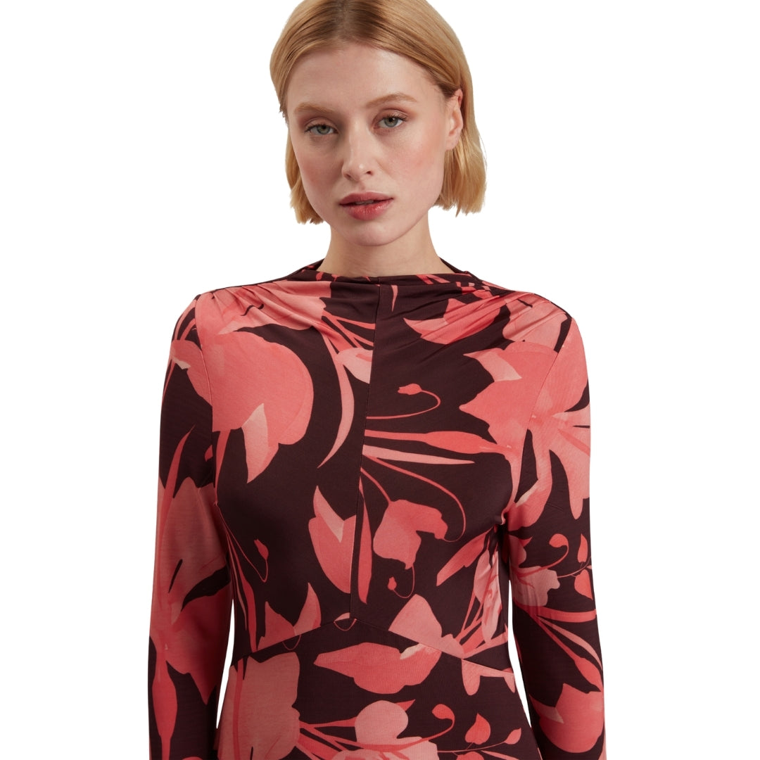 Ted Baker WMD STARLAH Slinky Jersey Printed Midi D 6
