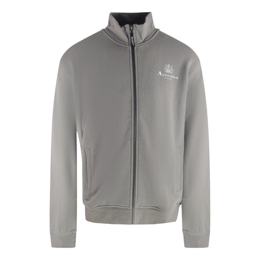 Aquascutum Active Zip Up Grey Sweatshirt