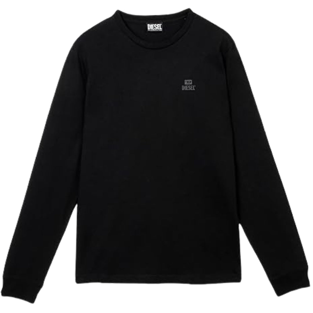 Diesel Long Sleeve Black T-Shirt
