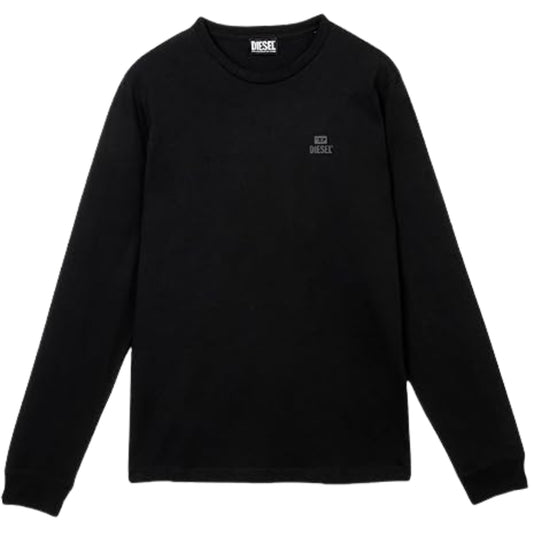 Diesel Long Sleeve Black T-Shirt