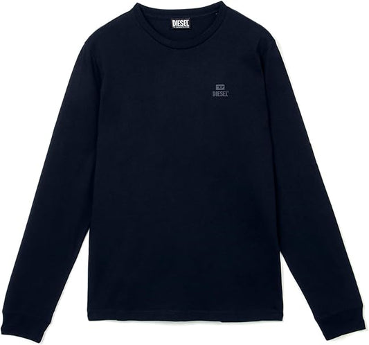 Diesel Total Eclipse Navy Blue Long Sleeve T-Shirt