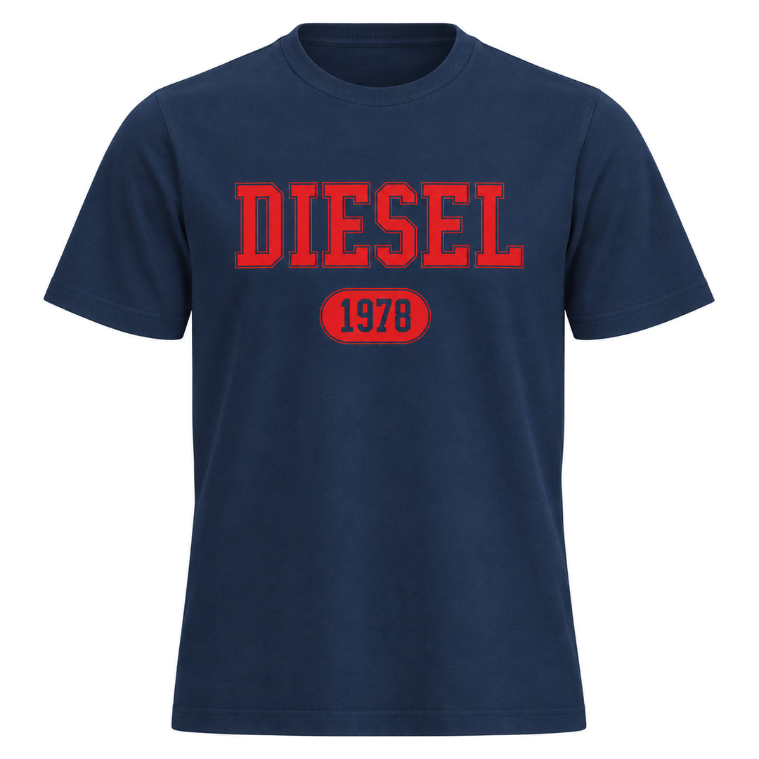 Diesel T-Diegor 1-A Navy Blue Men's T-Shirt L