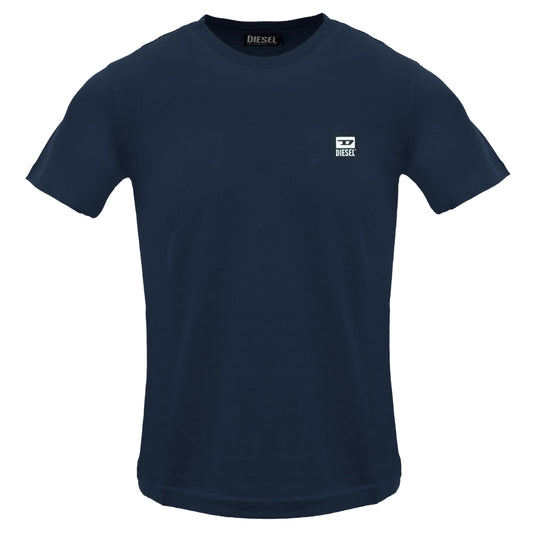 Diesel Small Patch Logo Total Eclipse T-Shirt