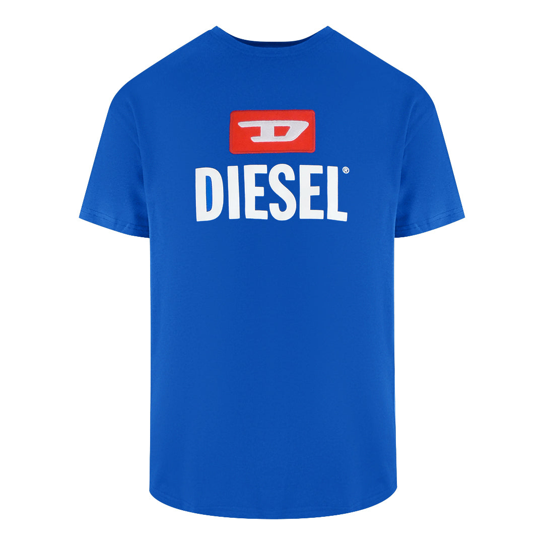 Diesel T-DIEGO NEW D LOGO MAGLIETTA RPATI 8ED  T-shirts M XS