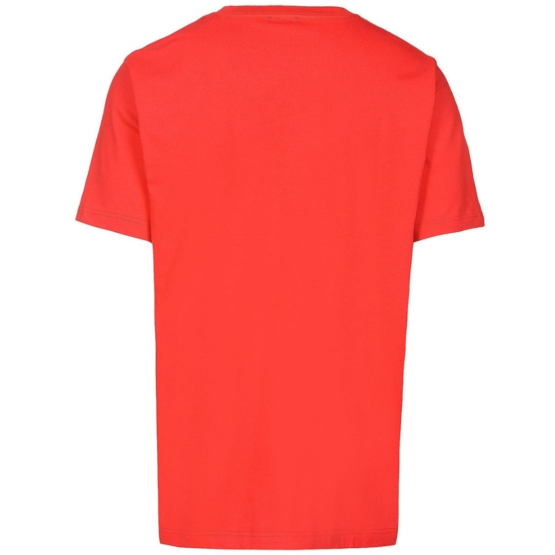 Diesel Faded Logo Red T-Shirt