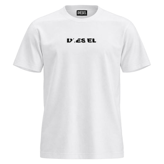 Diesel T-Just 250231 Off White Men's T-Shirt L