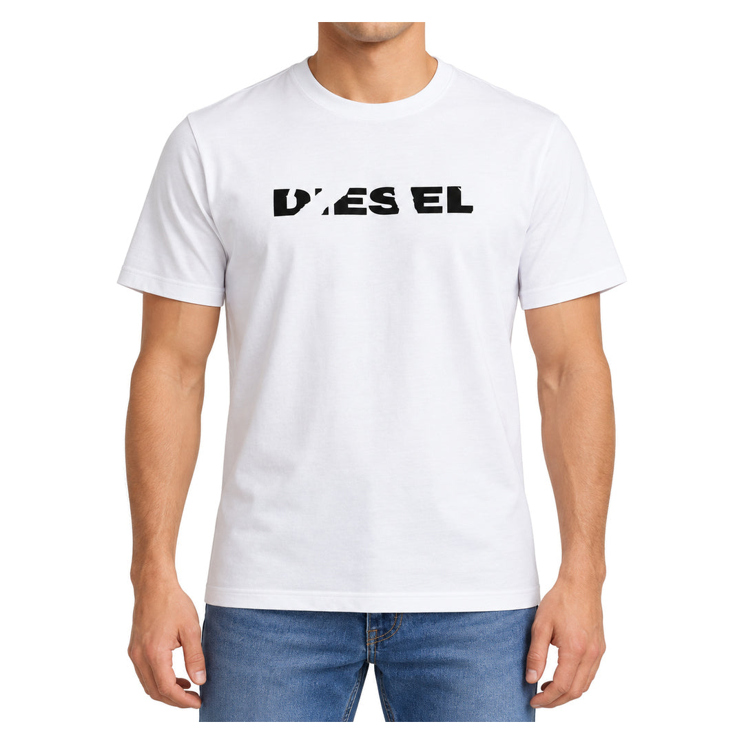 Diesel T-Just 250232 Off White Men's T-Shirt XXL