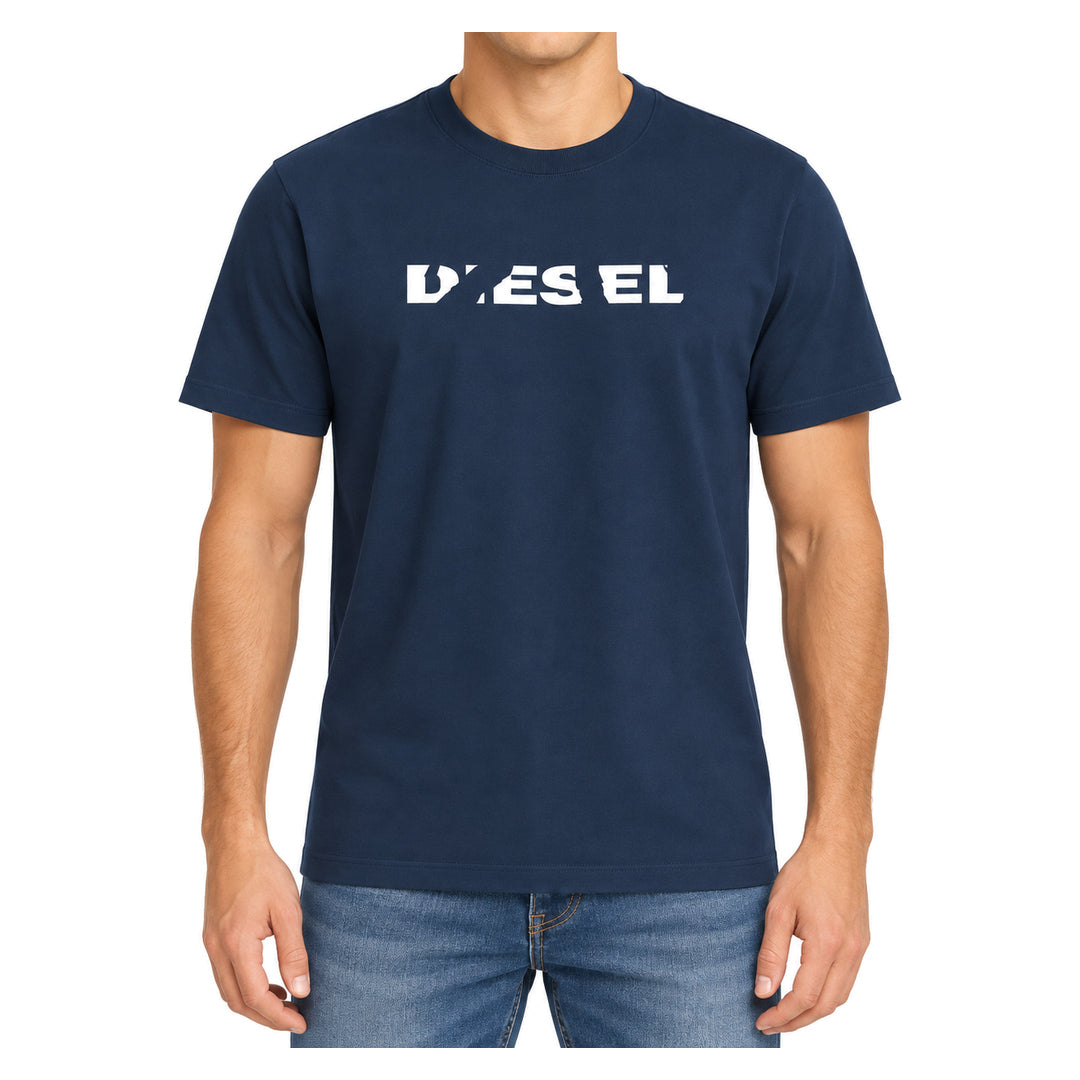 Diesel T-Just 250232 Off Navy Blue Men's T-Shirt L
