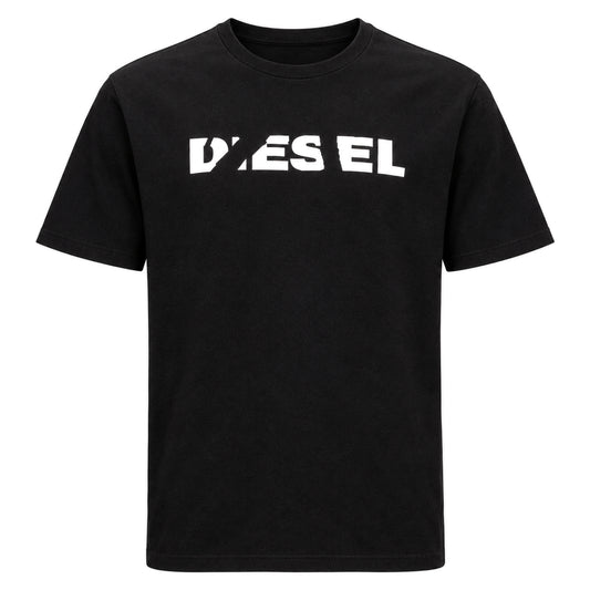 Diesel T-Just 250232 Off Black Men's T-Shirt XL