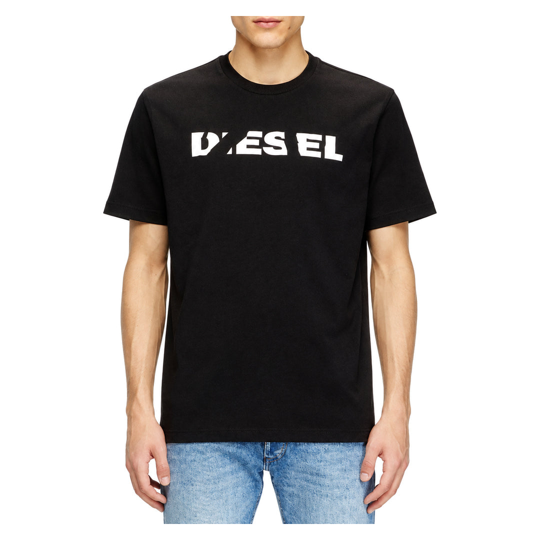 Diesel T-Just 250232 Off Black Men's T-Shirt XL