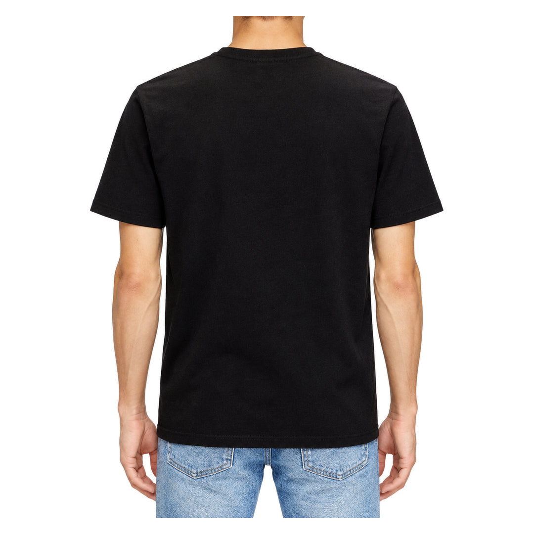 Diesel T-Just 250232 Off Black Men's T-Shirt XL
