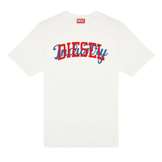 Diesel T-JUST-N10 MAGLIETTA 141 White T-shirts Mens M