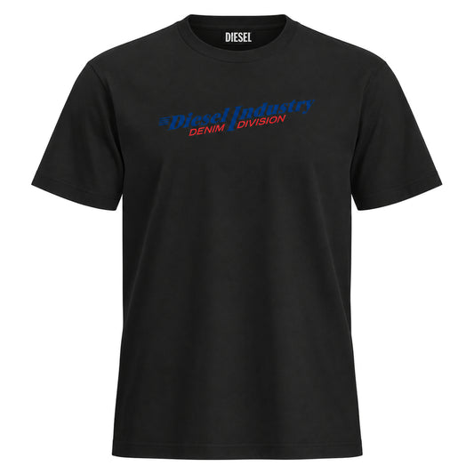 Diesel T-Just New Industries Black Men's T-Shirt L