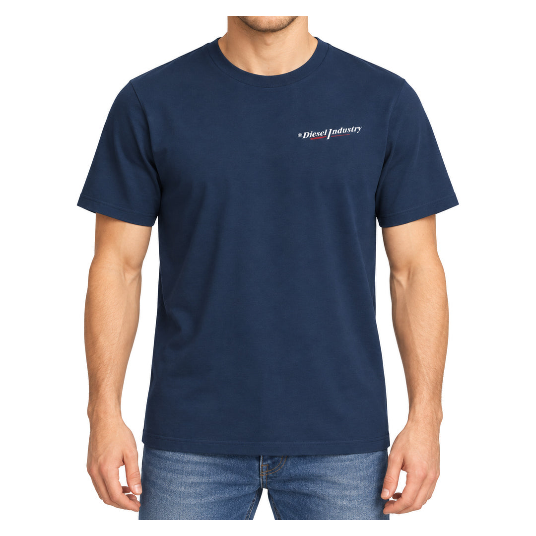 Diesel T-Just Small Ind Off Navy Blue Men's T-Shirt L