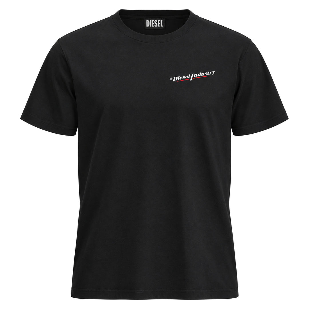 Diesel T-Just Small Ind Off Black Men's T-Shirt L