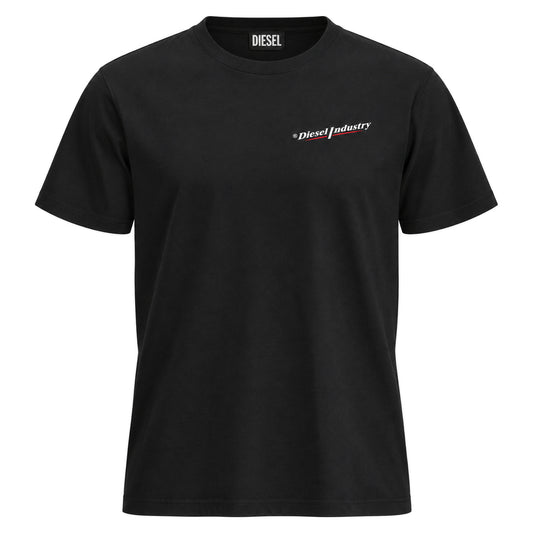 Diesel T-Just Small Ind Off Black Men's T-Shirt L