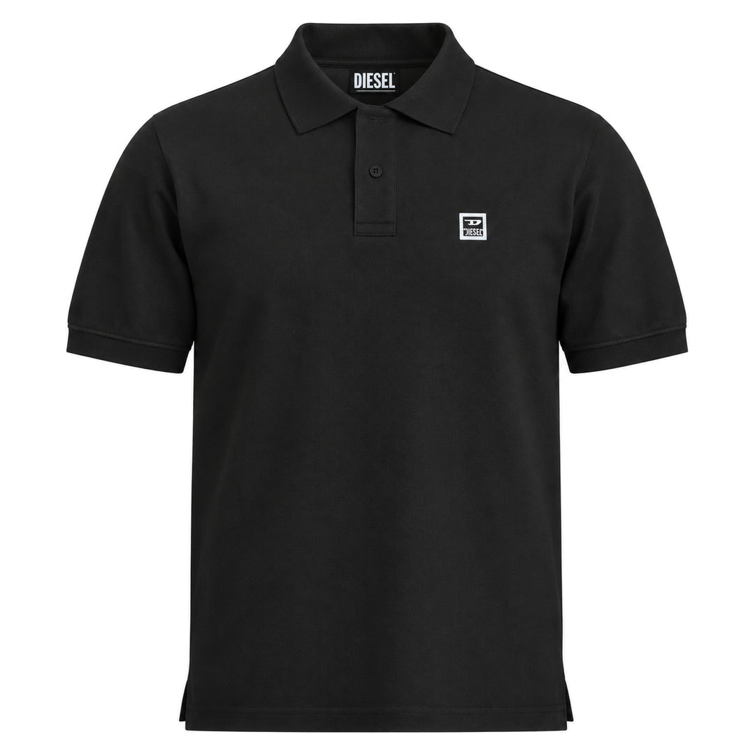 Diesel T-Smith 250104 Off Black Men's Polo Shirt L