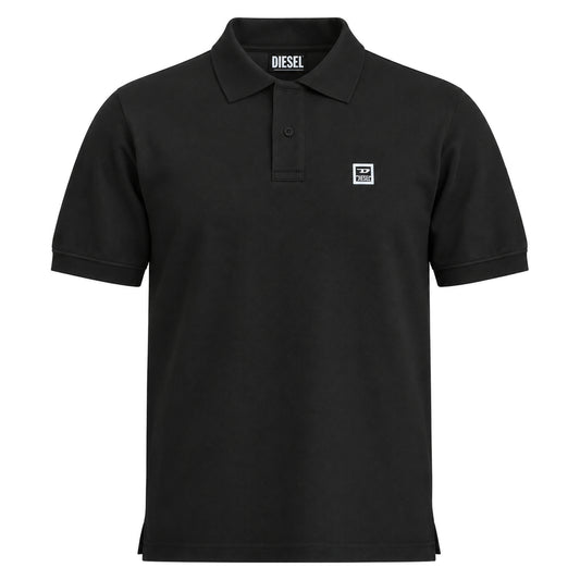 Diesel T-Smith 250104 Off Black Men's Polo Shirt L