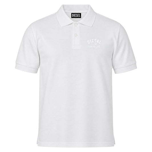 Diesel T-Smith 260105 Off White Men's Polo Shirt L
