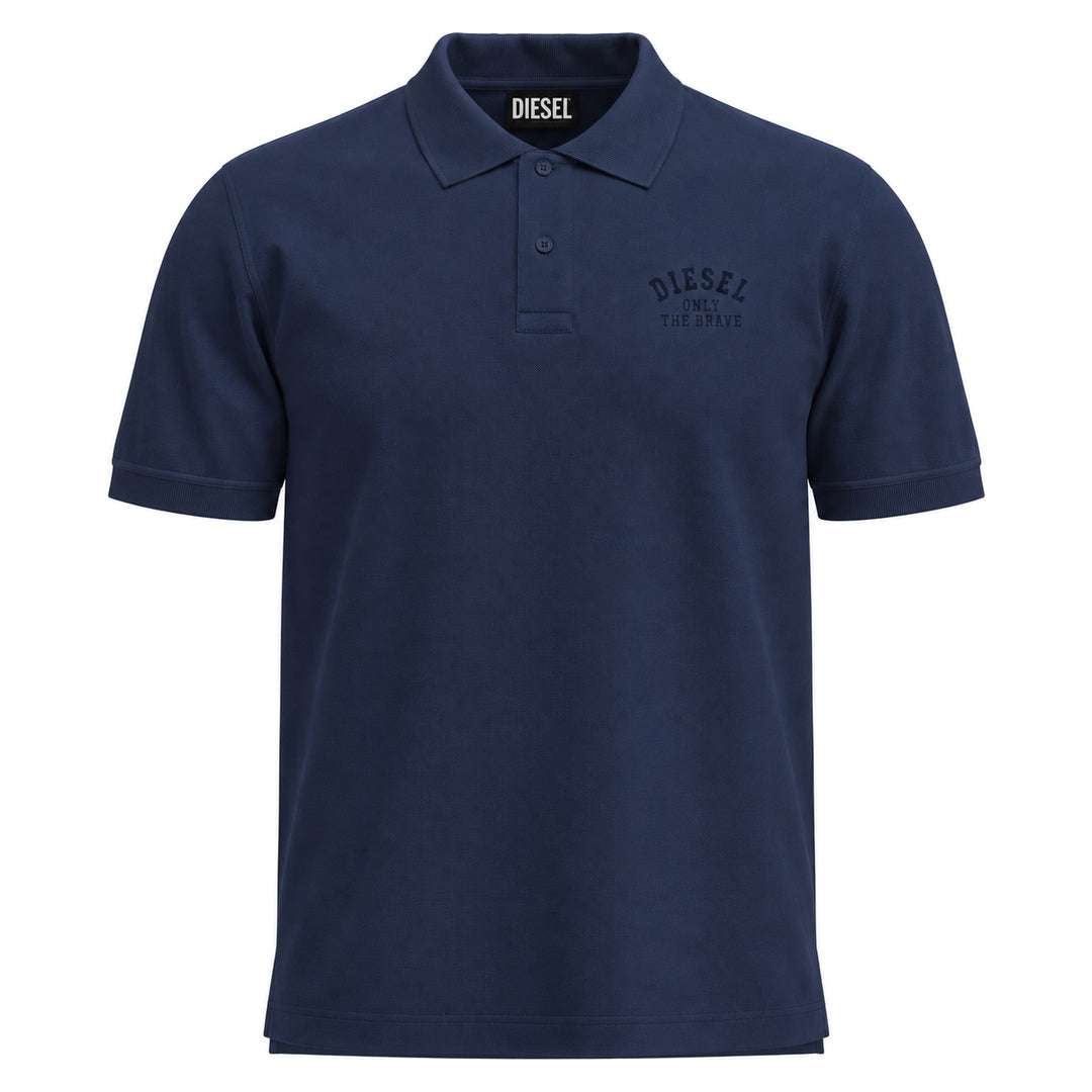 Diesel T-Smith 260105 Off Navy Blue Men's Polo Shirt L
