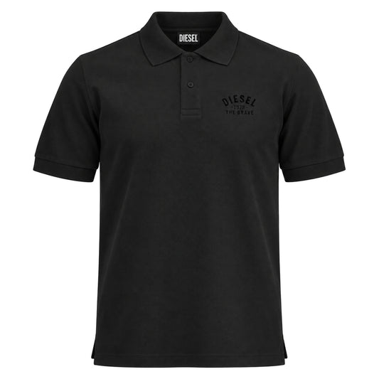 Diesel T-Smith 260105 Off Black Men's Polo Shirt L