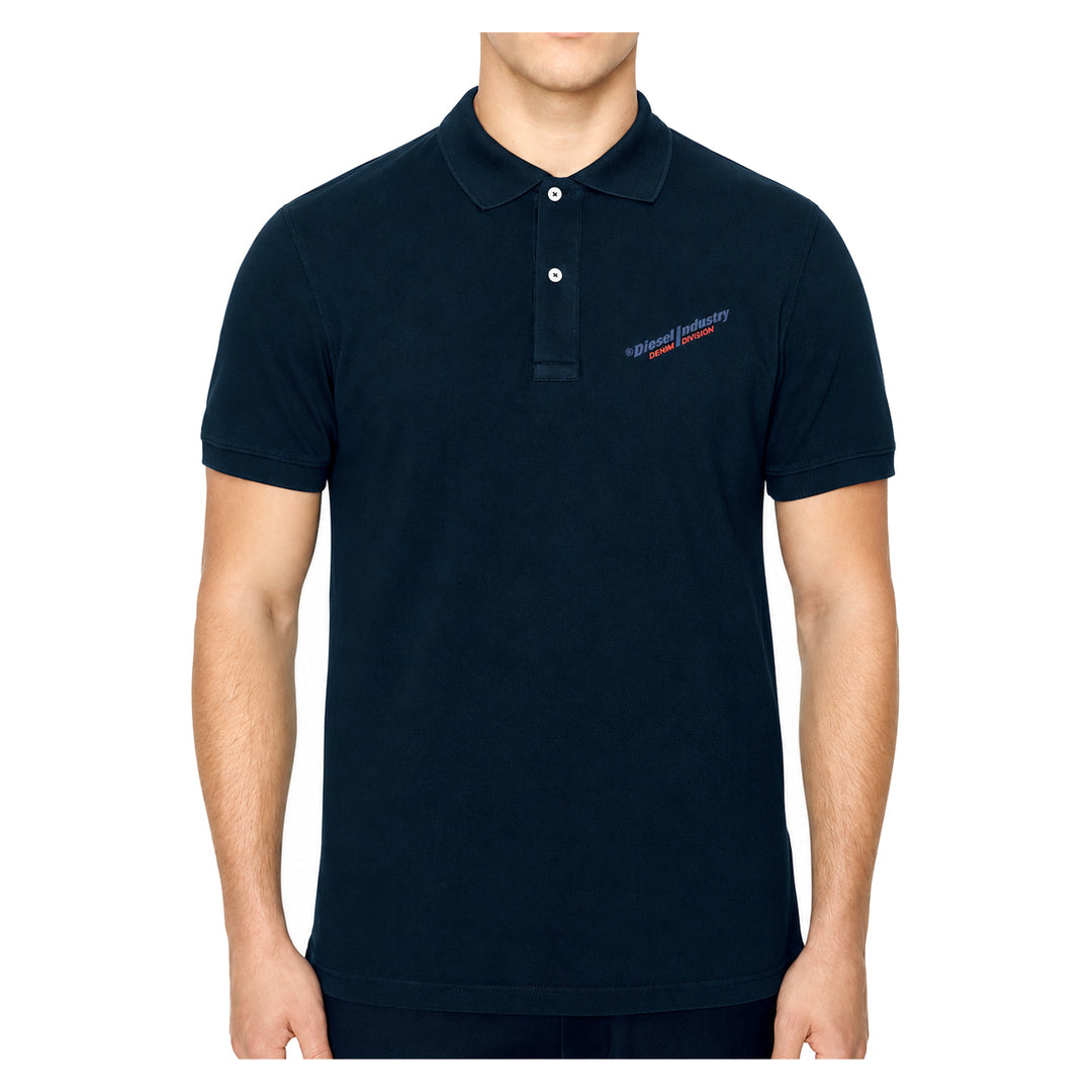 Diesel T-Smith-Ind Navy Blue Men's Polo Shirt L