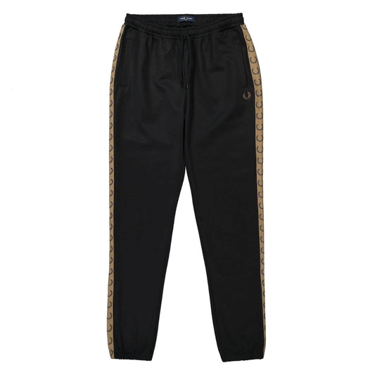 Fred Perry Seasonal Taped Black Sweatpants XL