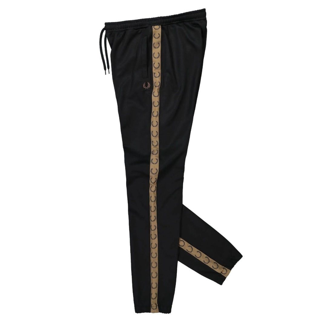 Fred Perry Seasonal Taped Black Sweatpants XL