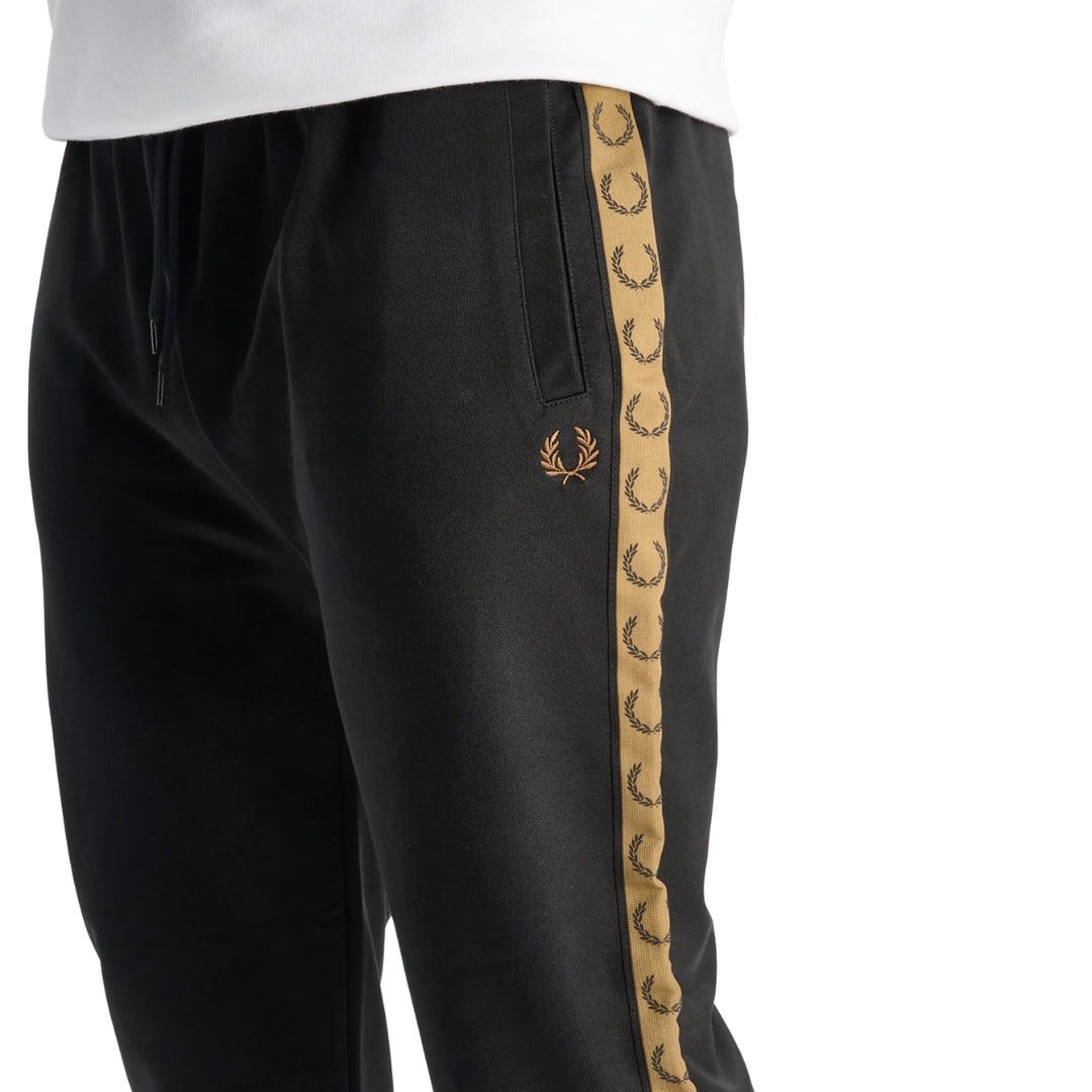 Fred Perry Seasonal Taped Black Sweatpants XL
