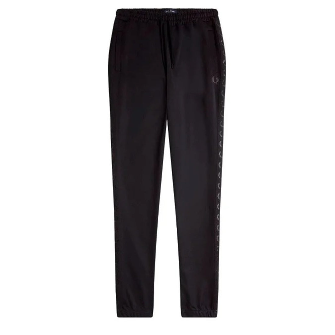 Fred Perry Contrast Tape Black Track Pant M