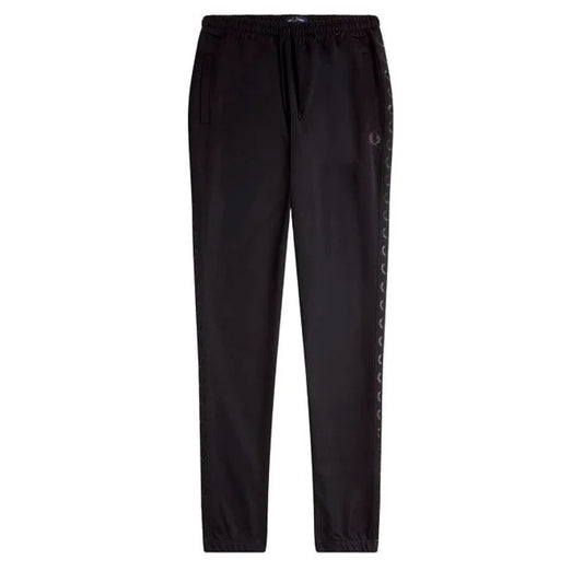 Fred Perry Contrast Tape Black Track Pant M