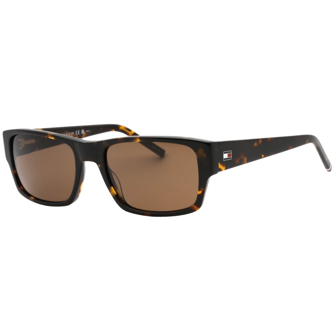Tommy Hilfiger Brown Lens Havana Sunglasses One Size