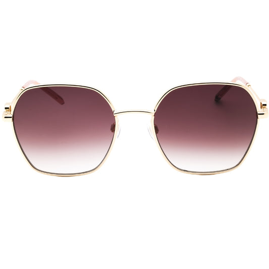 Tommy Hilfiger Brown Gradient Lens DK Yellow Sunglasses