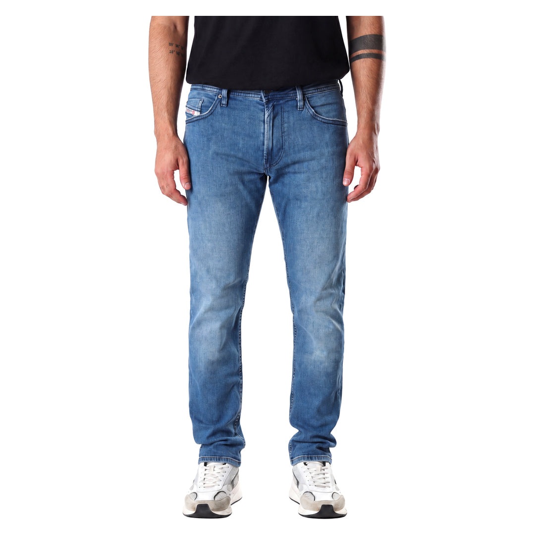 Diesel Thommer-R Men's Faded Blue Jeans