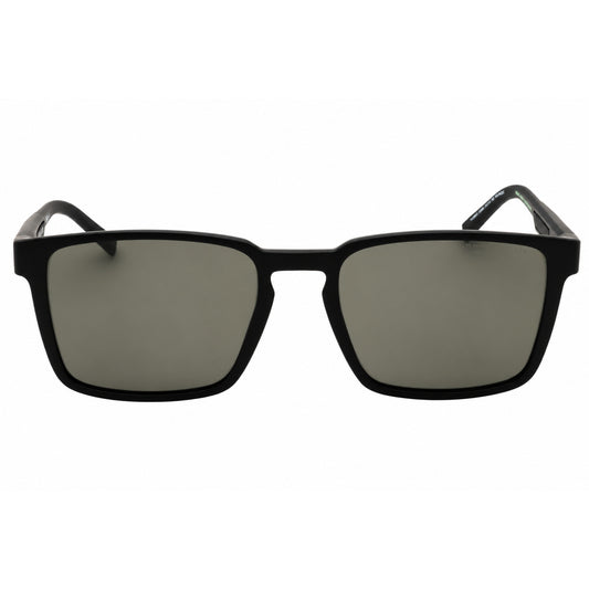 Tommy Hilfiger Polarized Lens Rectangular Black Sunglasses