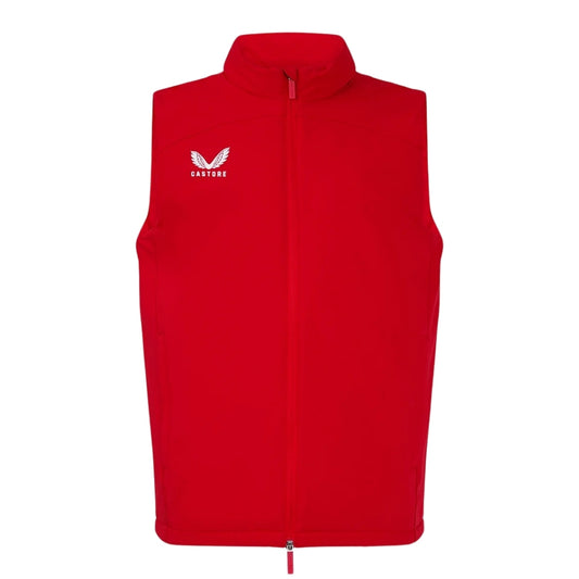 Castore Men's Padded True Red Gilet XS