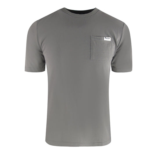 Aquascutum Active Small Pocket Grey T-Shirt