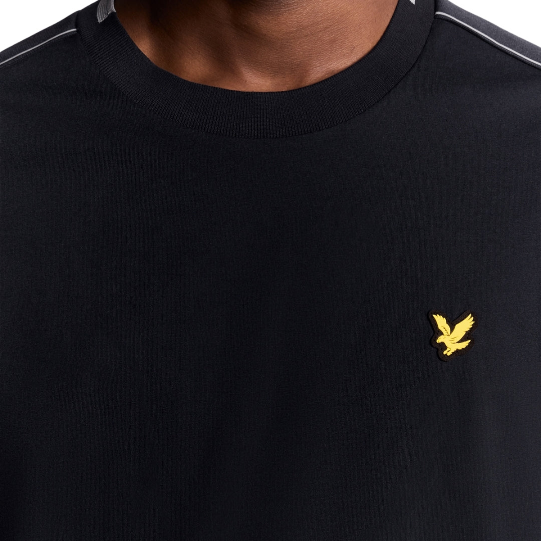 Lyle & Scott Navy Blue Tape T-Shirt XS