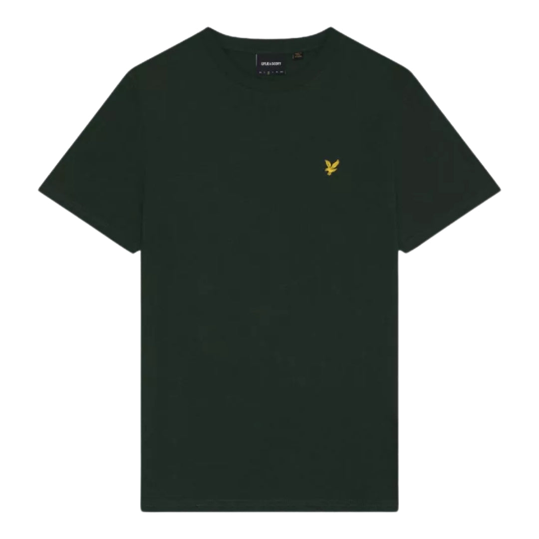 Lyle & Scott Branded Chest Logo Teal Green T-Shirt S